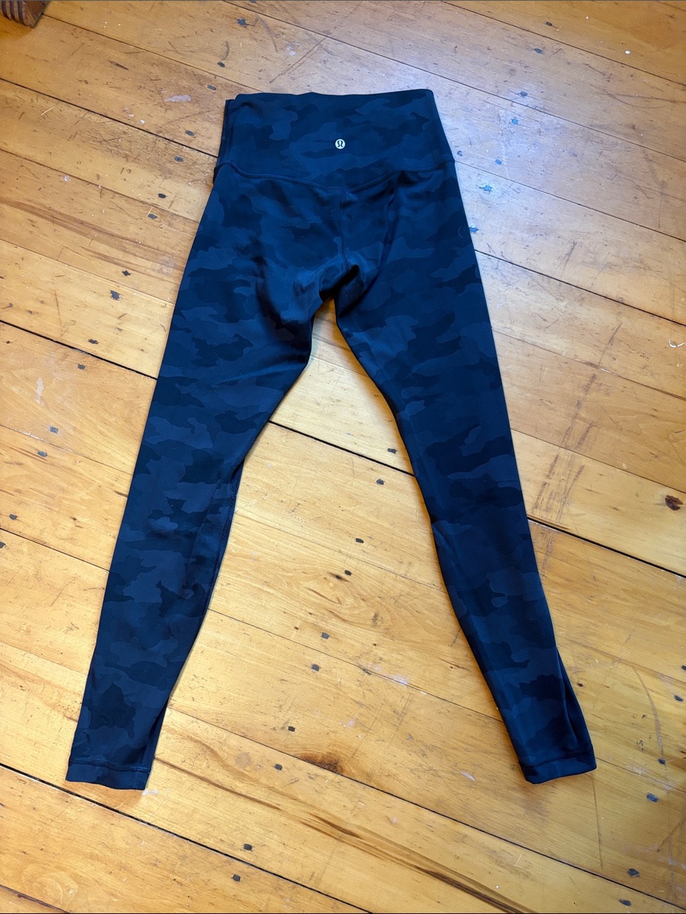 lululemon athletica Black Camo High-Rise Leggings